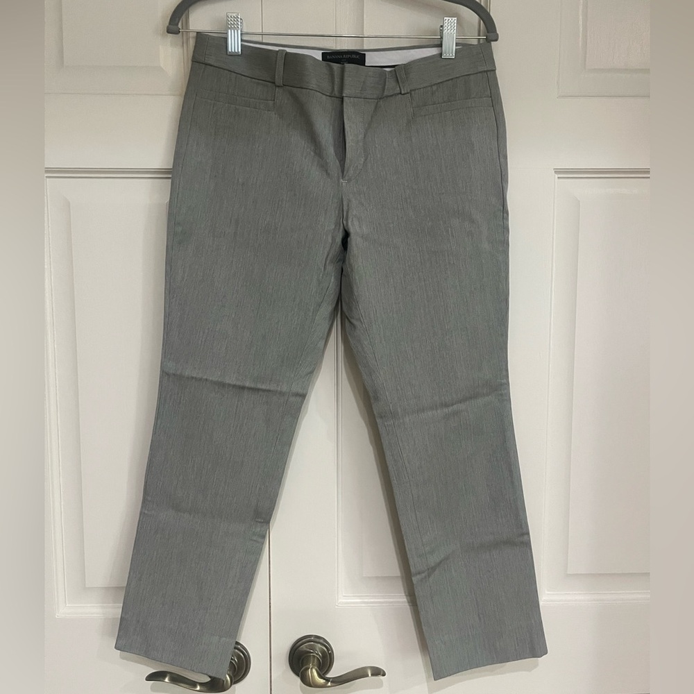 Petite Banana Republic Gray Dress Pants